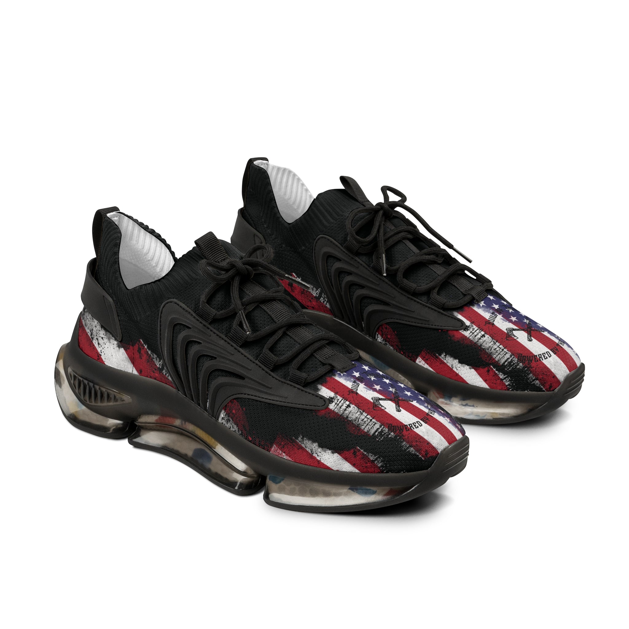 Patriotic Men's Mesh Sneakers - Powered by the people