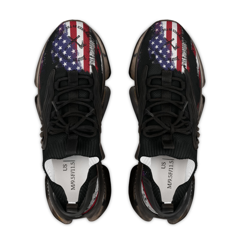 Patriotic Men's Mesh Sneakers - Powered by the people