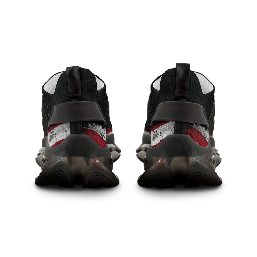 Patriotic Men's Mesh Sneakers - Powered by the people