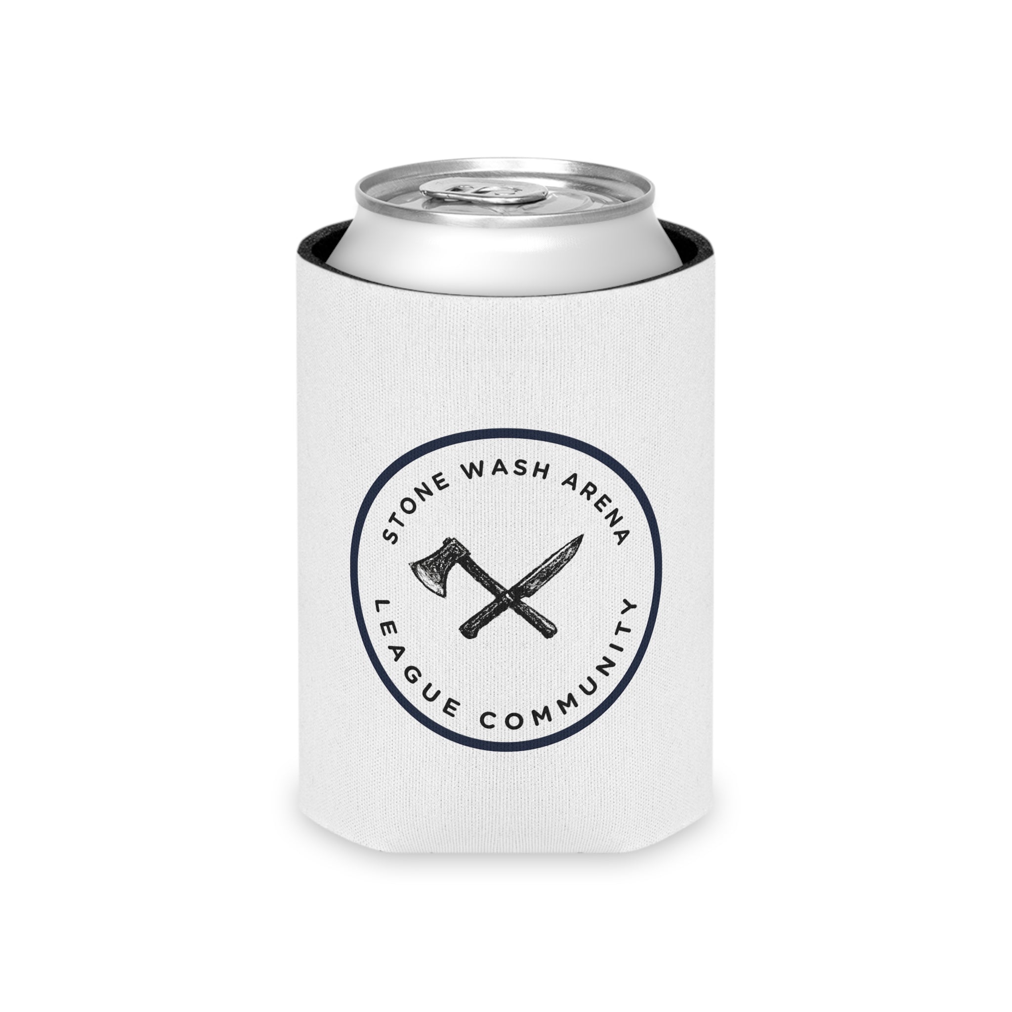 powered by the people koozie-