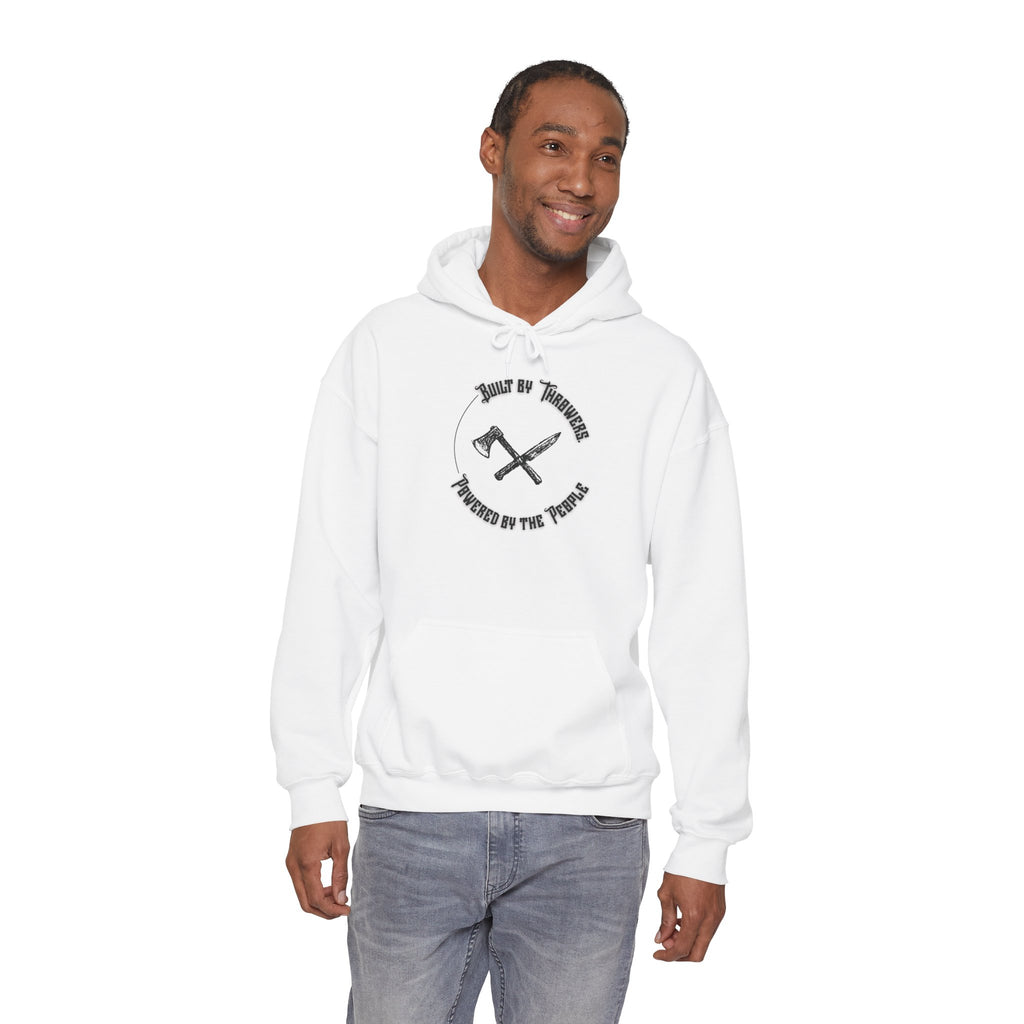 Unisex Hooded Sweatshirt - Stonewash Arena Graphic