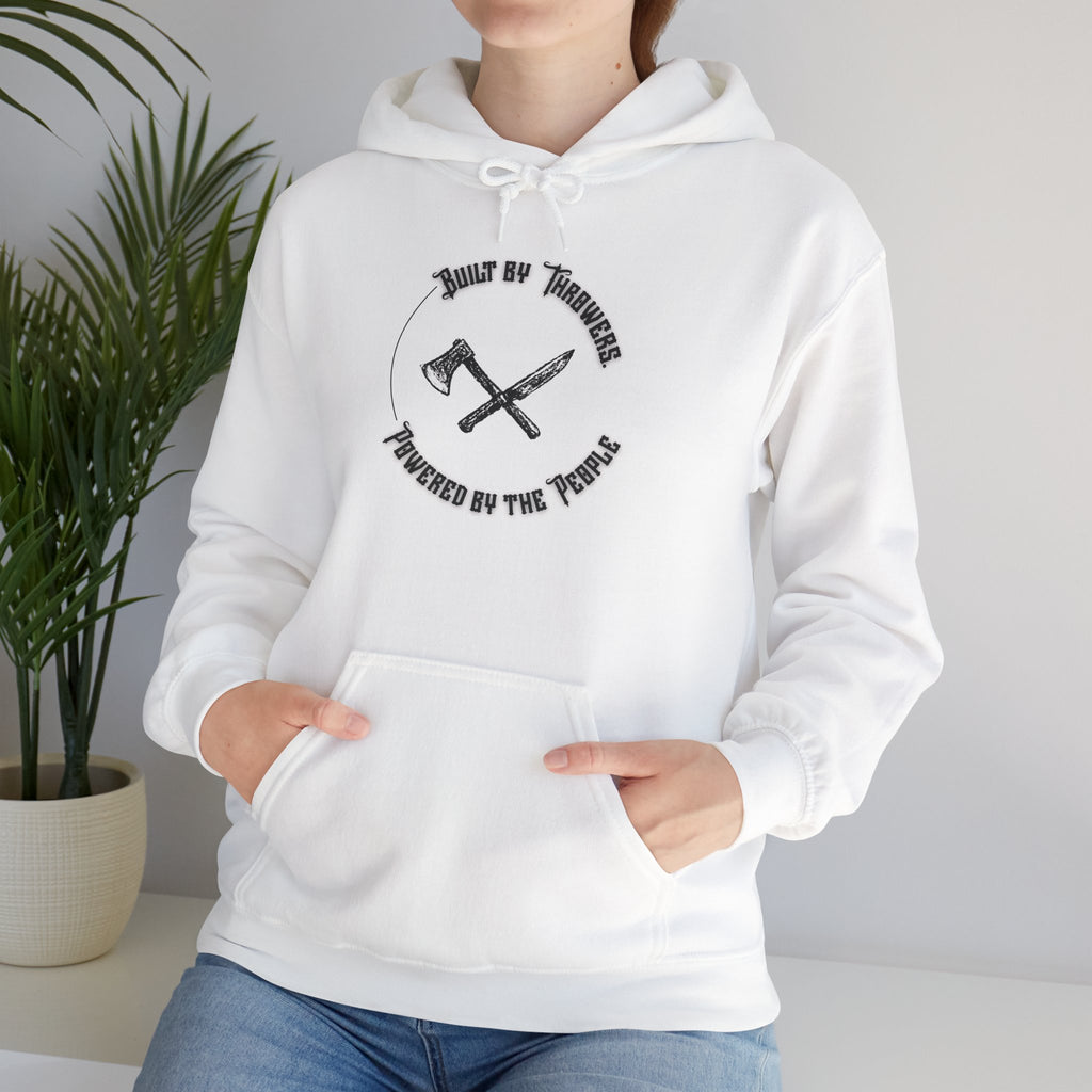 Unisex Hooded Sweatshirt - Stonewash Arena Graphic