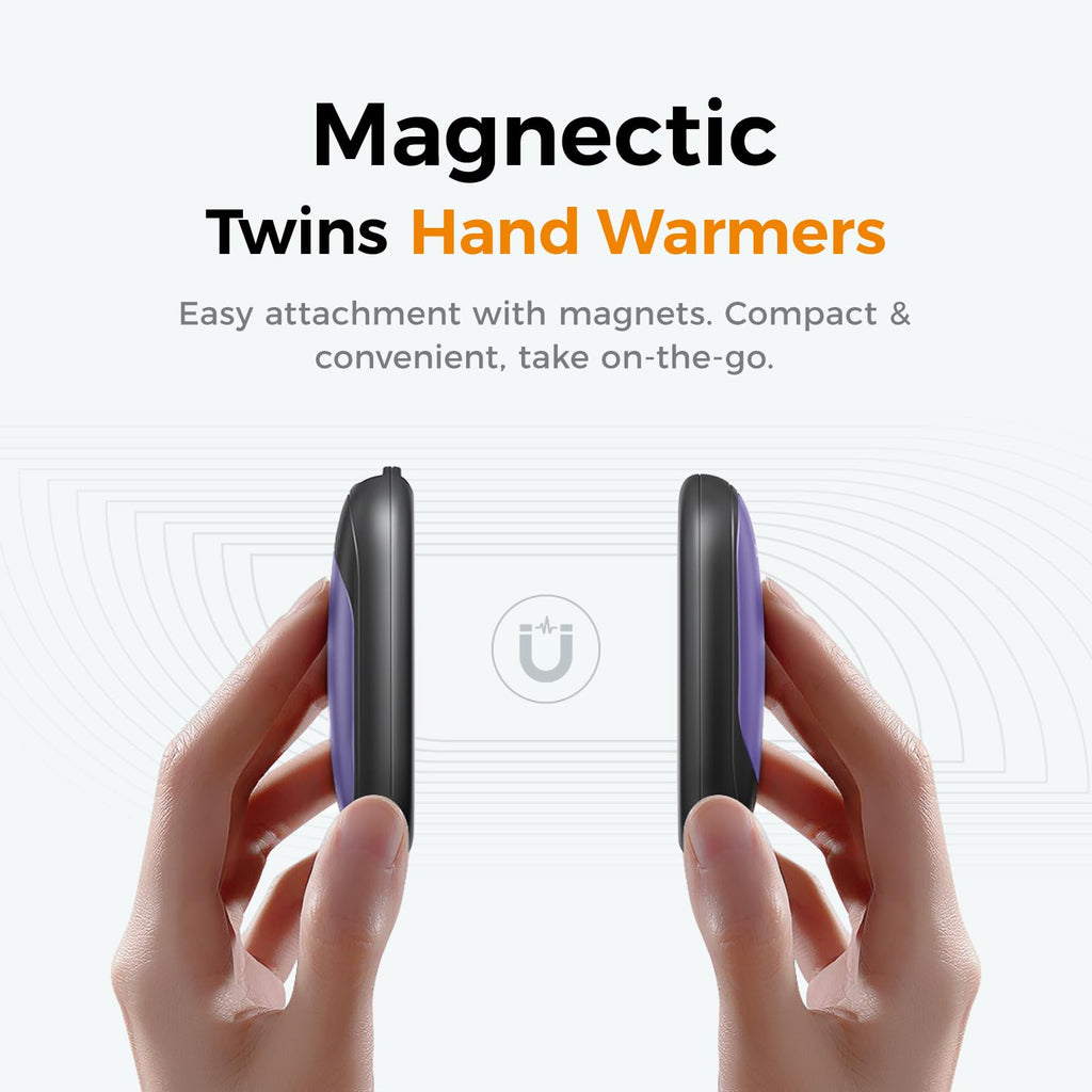 Magnetic Hand Warmers Rechargeable 2 Pack