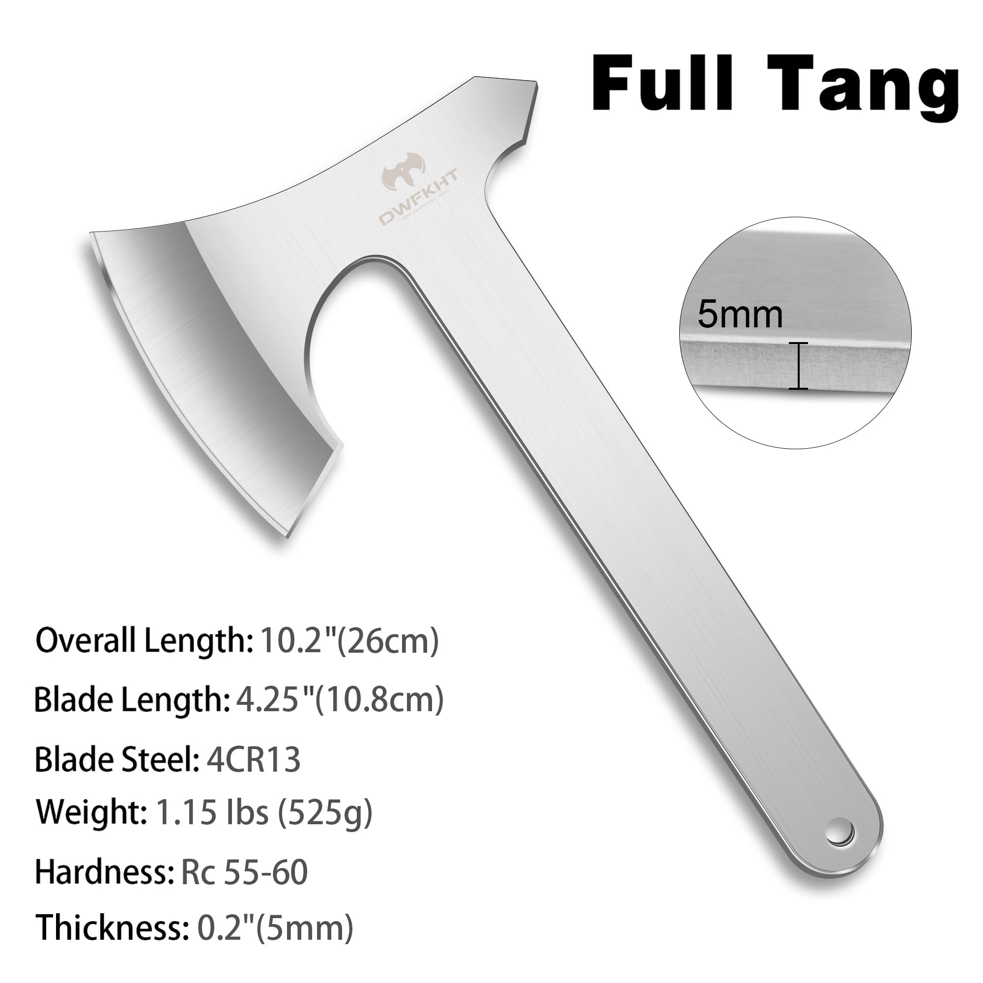 Throwing Axe Set, 3 Pack 10.2"