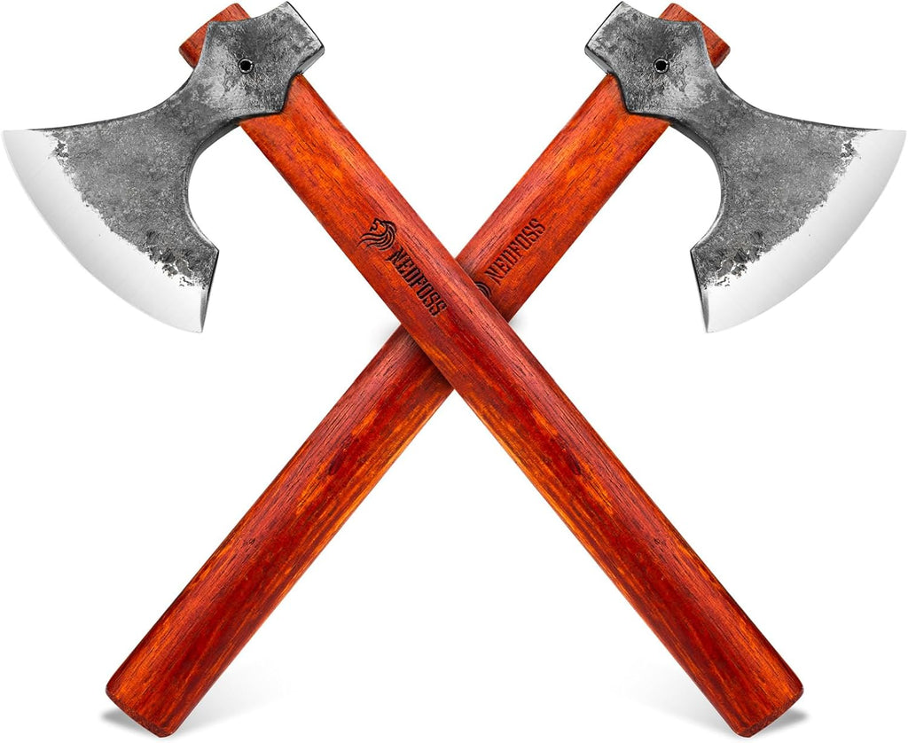 NedFoss 16" Throwing Axe Set, 2 Pack Throwing Axes