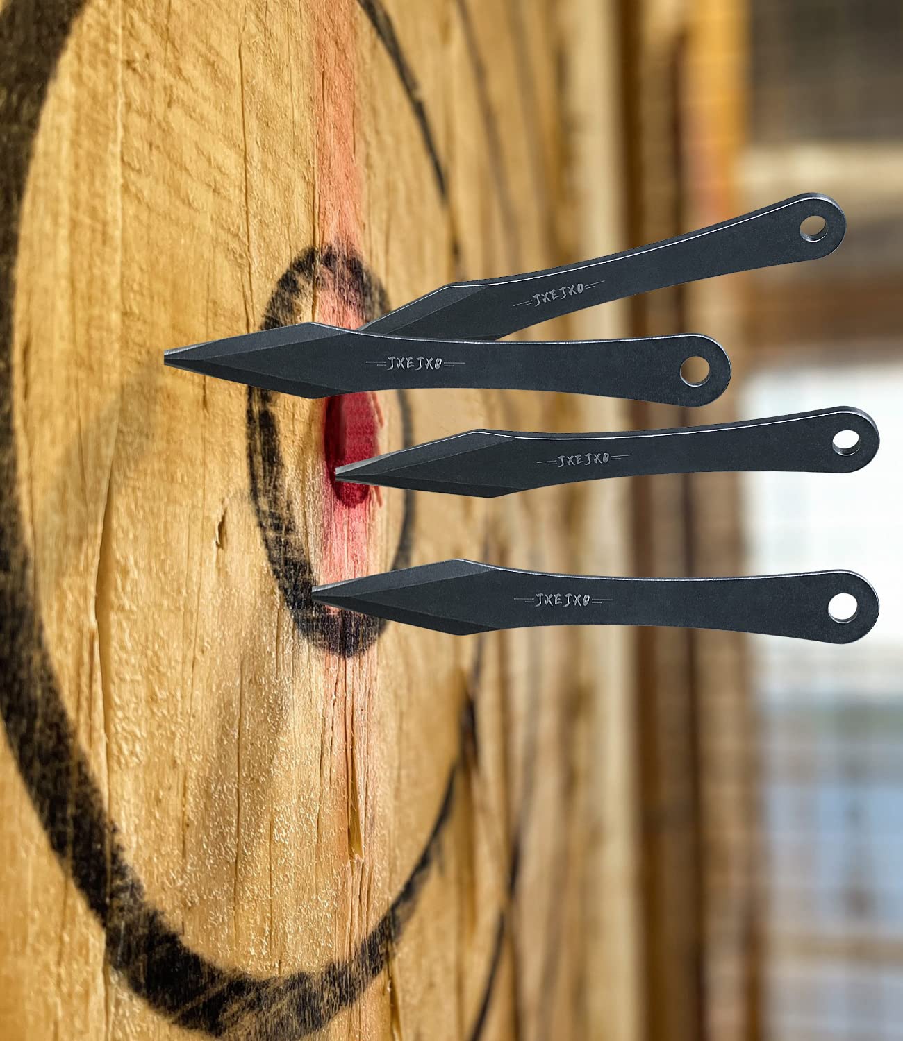 JXE JXO Throwing Spikes, 9.4" Stainless Steel No Spin