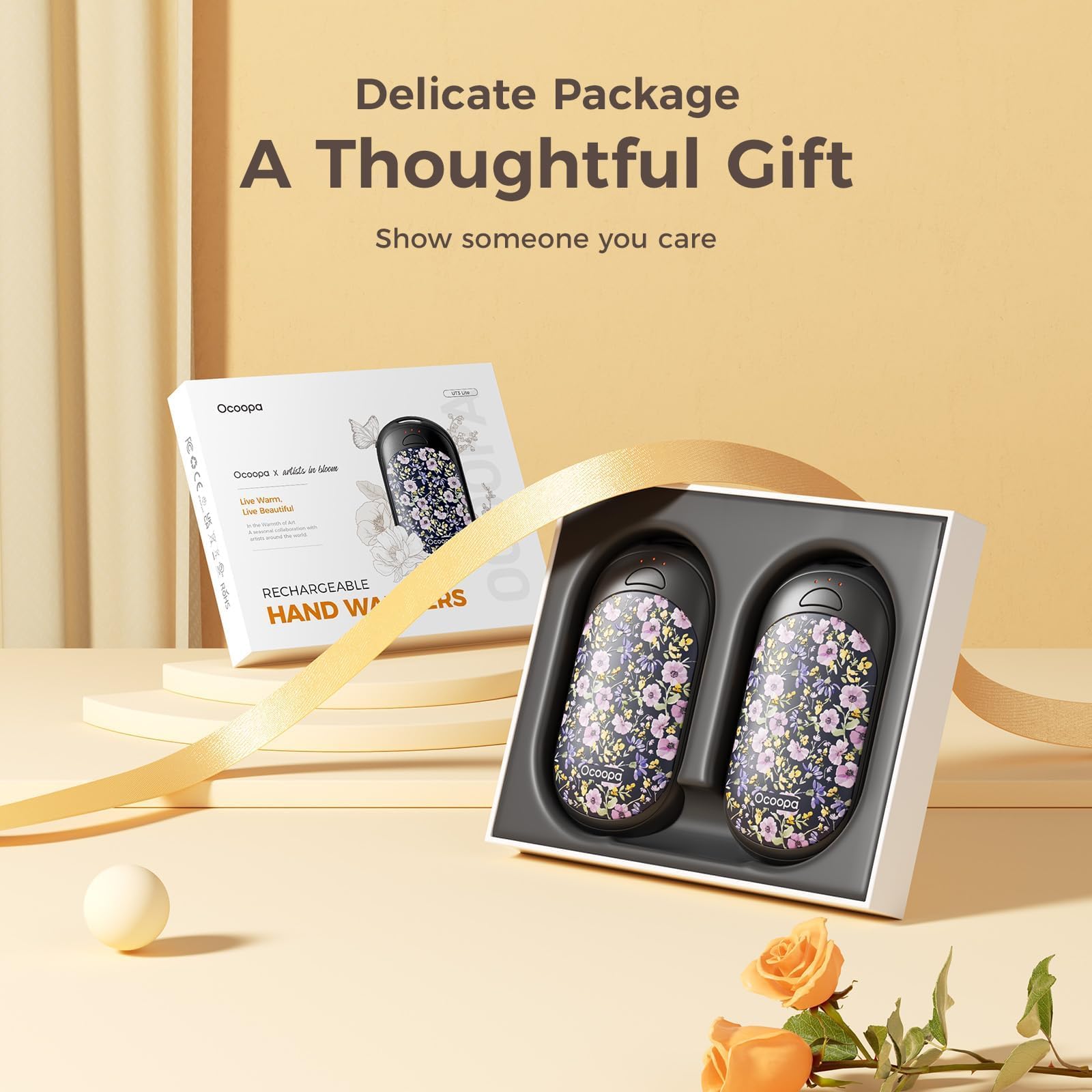 Magnetic Hand Warmers Rechargeable 2 Pack