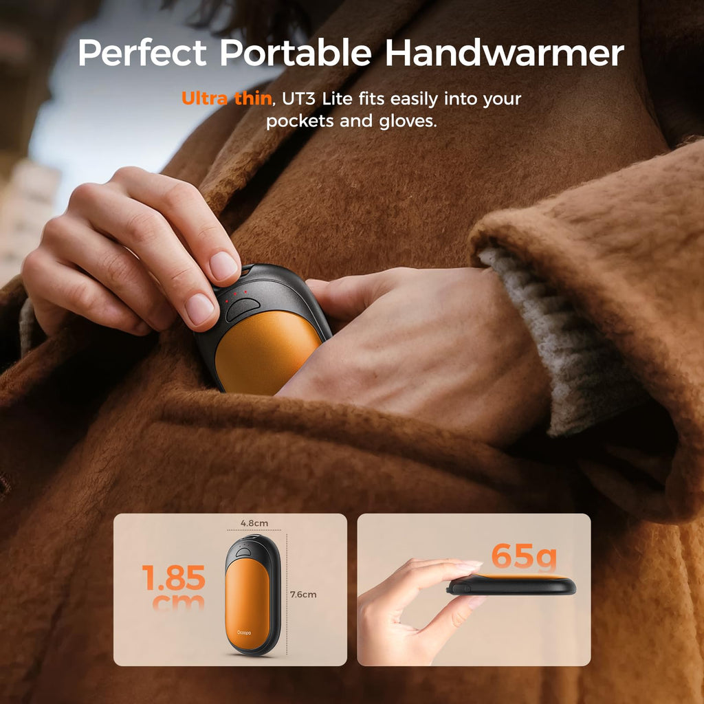 Magnetic Hand Warmers Rechargeable 2 Pack