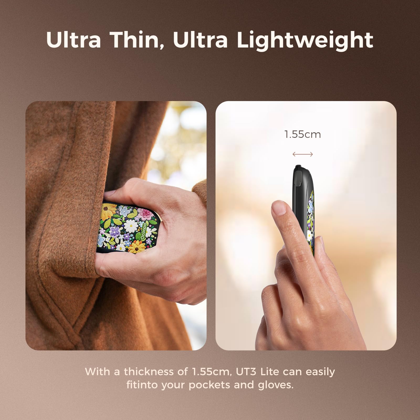 Magnetic Hand Warmers Rechargeable 2 Pack