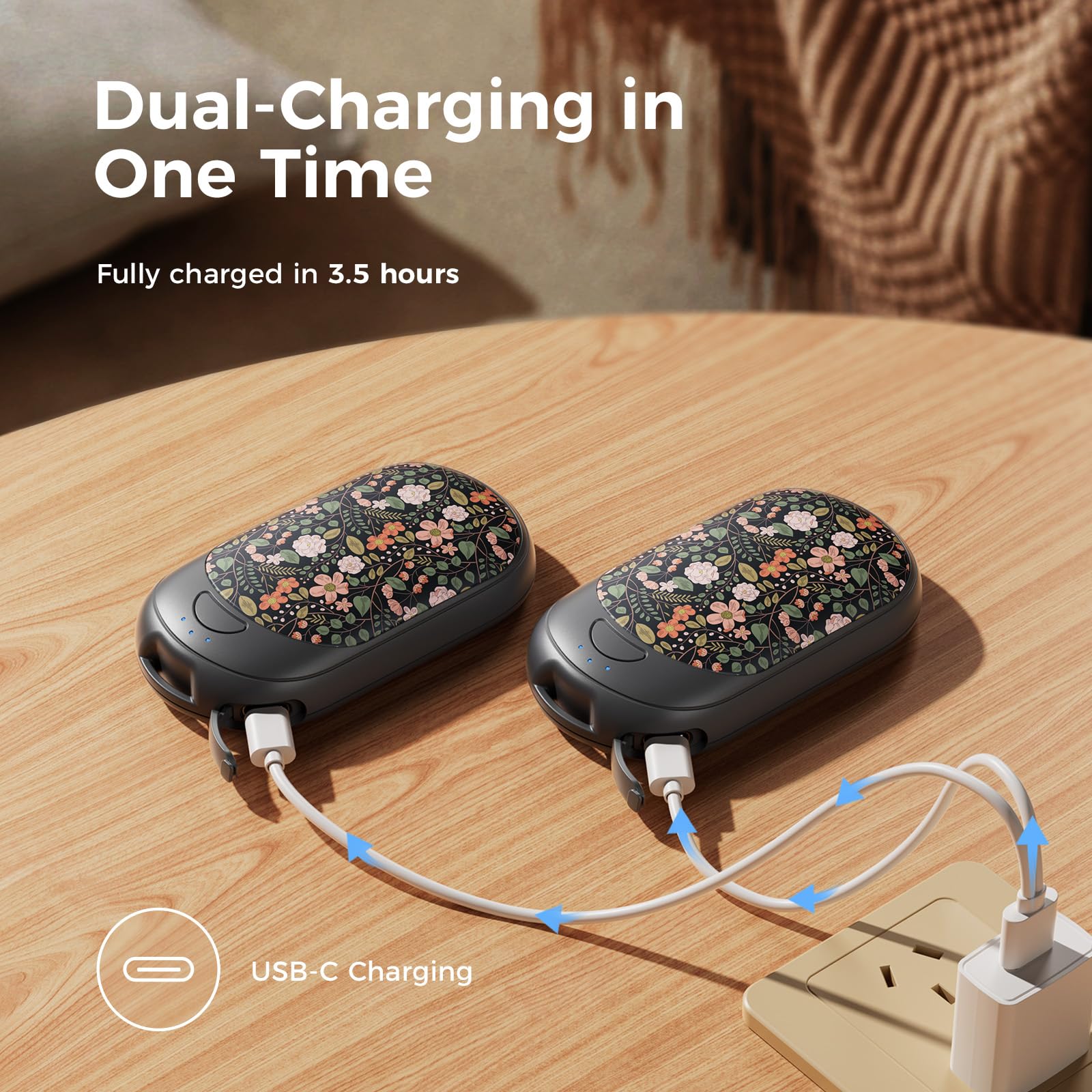 Magnetic Hand Warmers Rechargeable 2 Pack