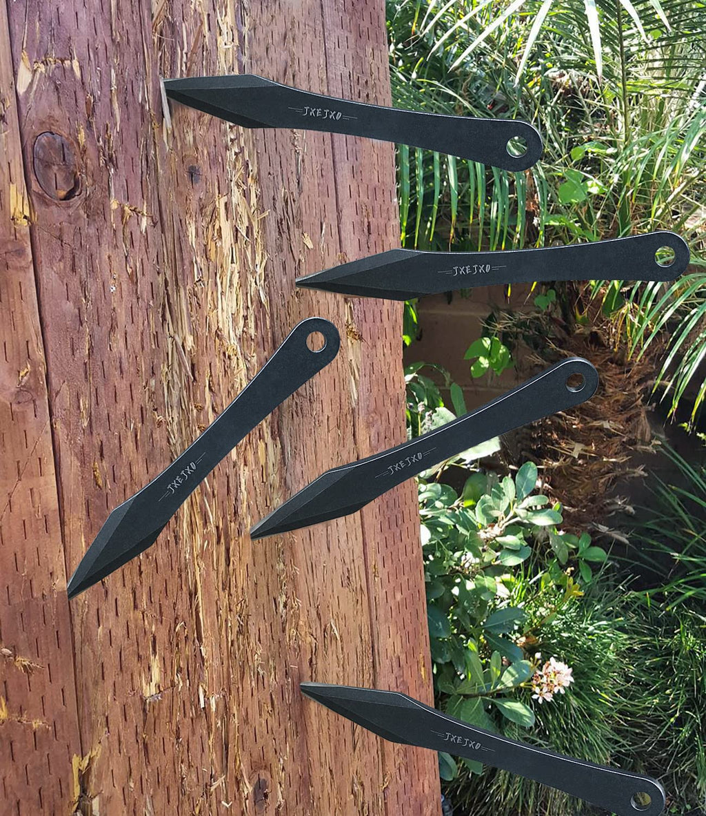 JXE JXO Throwing Spikes, 9.4" Stainless Steel No Spin