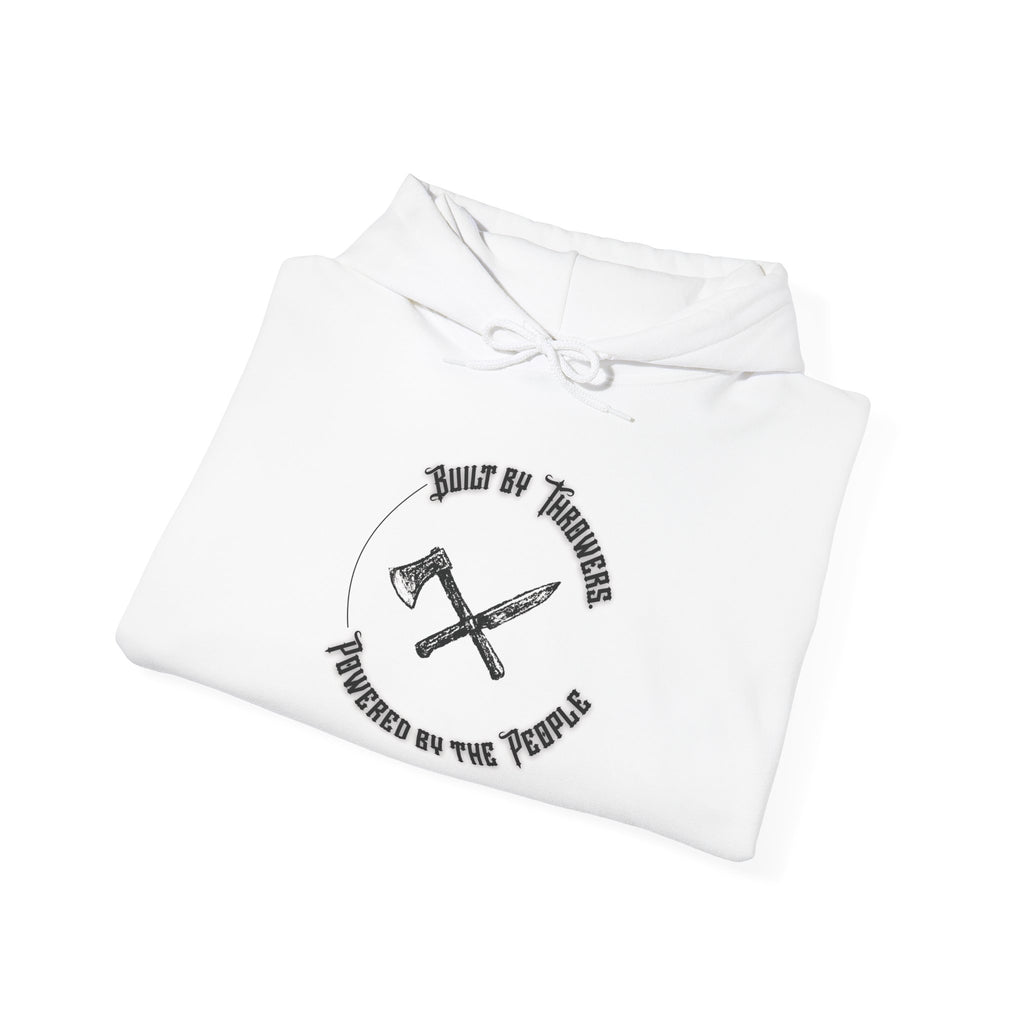 Unisex Hooded Sweatshirt - Stonewash Arena Graphic