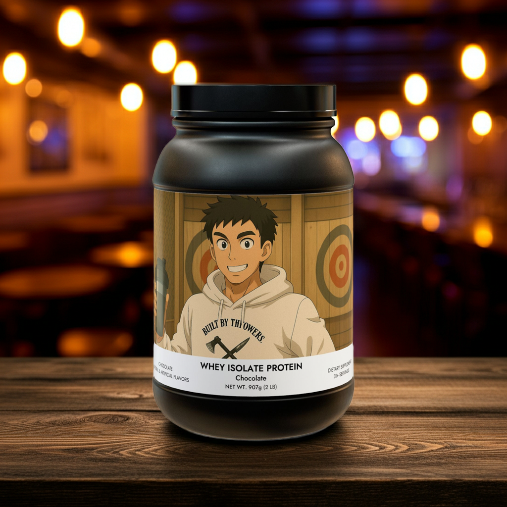 Whey Isolate Protein (907g, 2lb)-Powered by the people