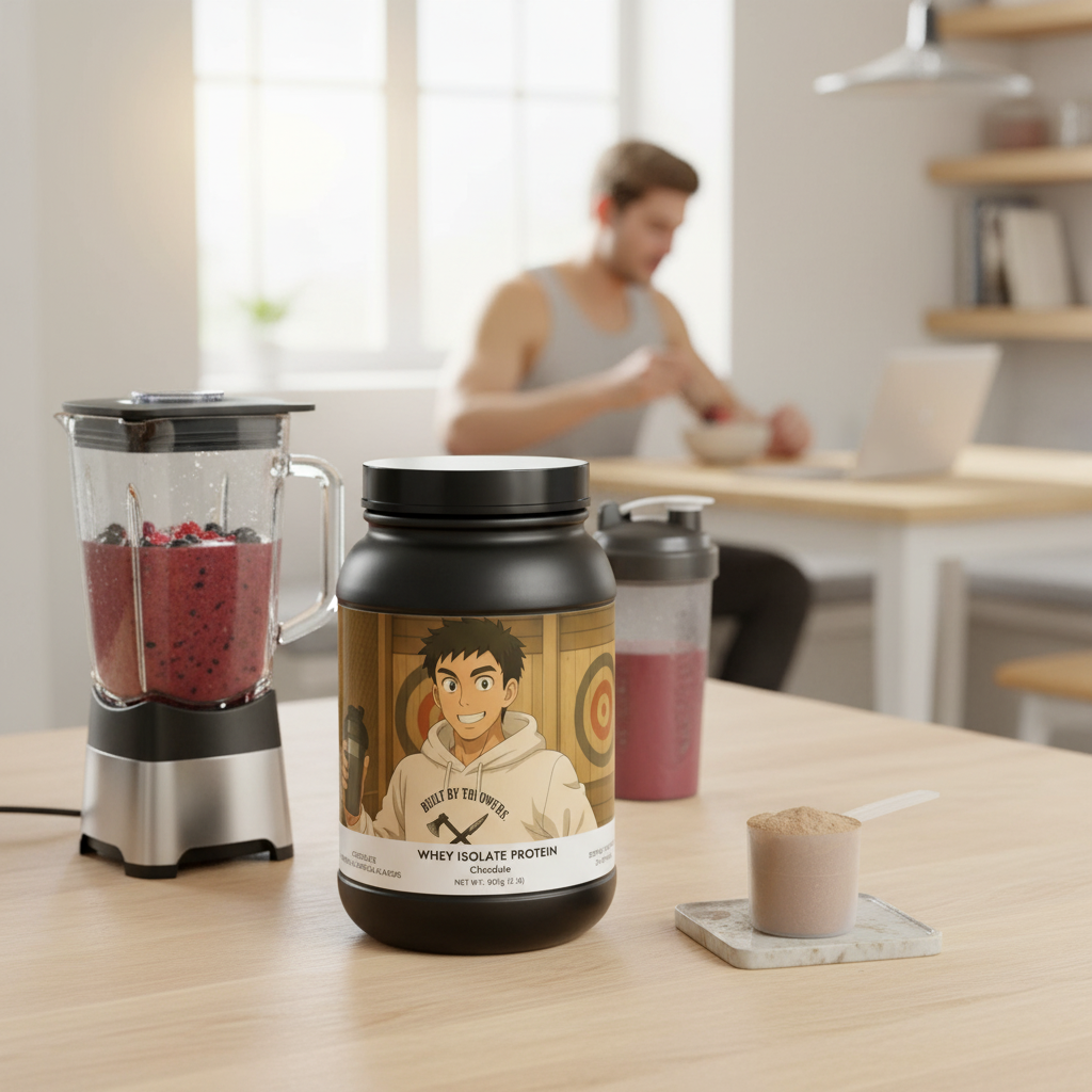 Whey Isolate Protein (907g, 2lb)-Powered by the people